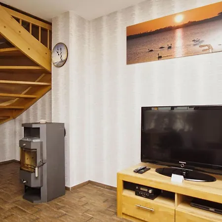 Prázdninový dům Idyllisches Ferienhaus Mit Eigener Sauna, Kamin Und Terrasse - Haus Kranich